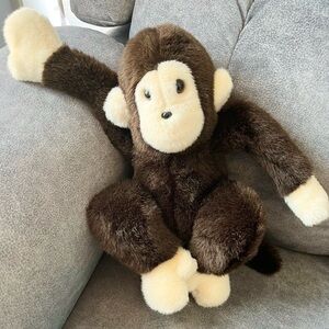 FAO Schwarz Monkey Stuffed Animal Plush Toy